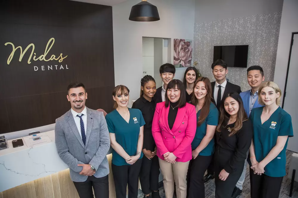The Midas Dental team at the Erskineville clinic, Sydney